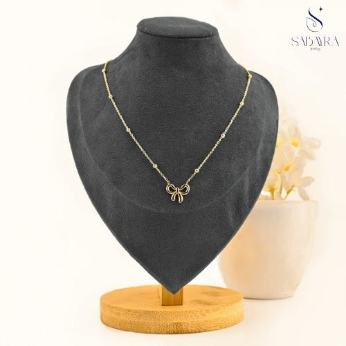 SJ-9 | BOW NECKLACE