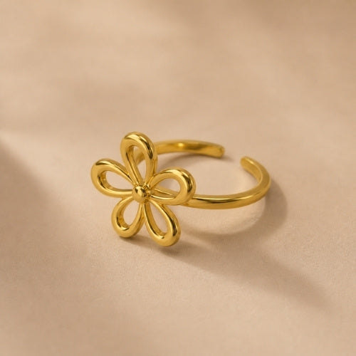 SJ-23 | GOLDEN FLOWER RING