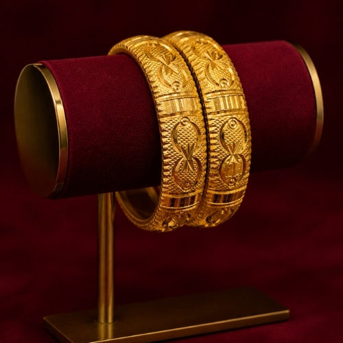 SJ-28 | Gold Classic Polished Kada