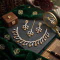 SJ-13 | Golden Branch CZ Set