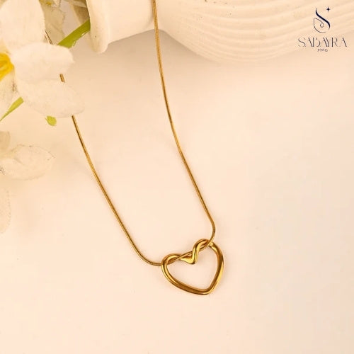 SJ-7 | LOVE NECKLACE GOLDEN