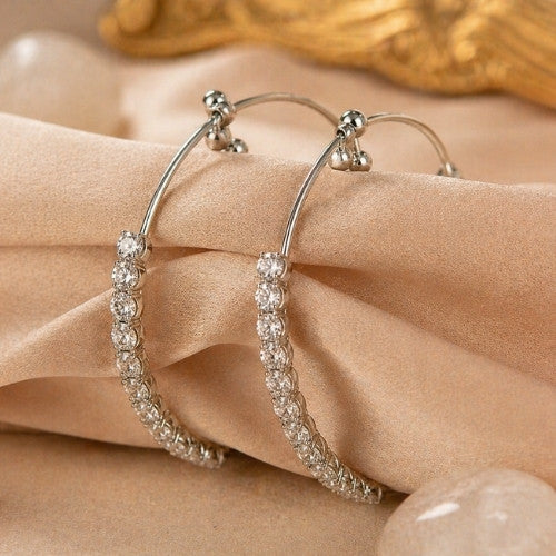 SJ-18 | Lustre Duo CZ Bangle Set – Sabayra Jewels