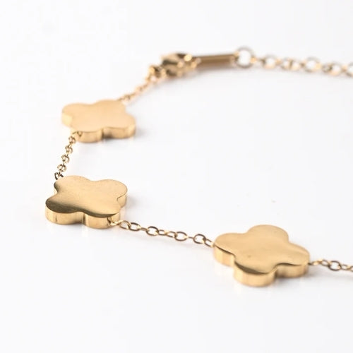 SJ-8 | WHITE CLOVER BRACELET